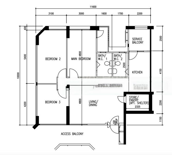 4 Room (4A) HDB for Sale in  255 Serangoon Central Drive - Image 7